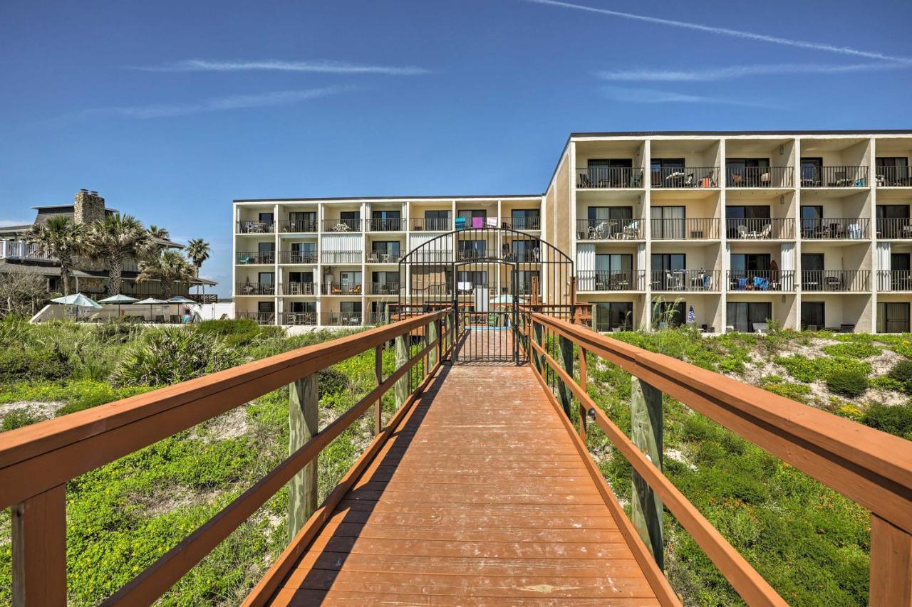 סיינט אגוסטין Oceanfront St Augustine Studio With Pool Access! מראה חיצוני תמונה